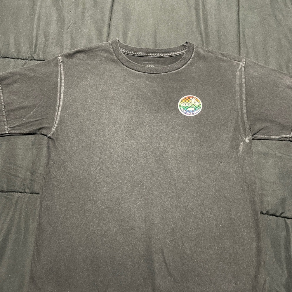 Vans Rainbow Checkered Graphic T Shirt